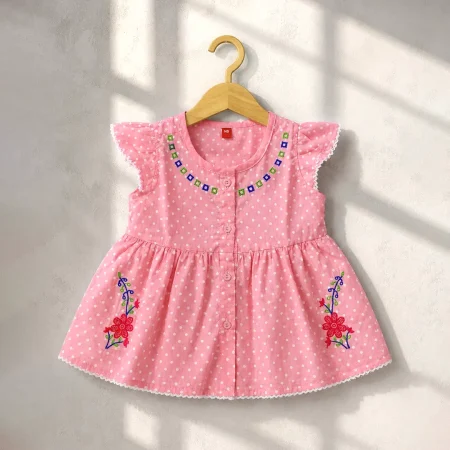 New Born to 1.5 Years Baby Cotton Dress
